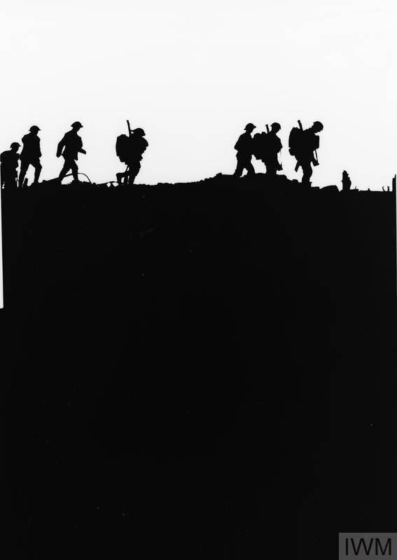 Soldiers in Silhouette IWM (Q3014A) Imperial War Museum