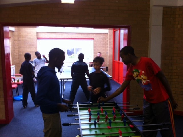 Billy Youth Engagement - Boys playing indoor activities