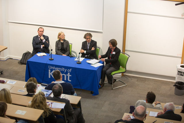 The panel at the Gateways launch event