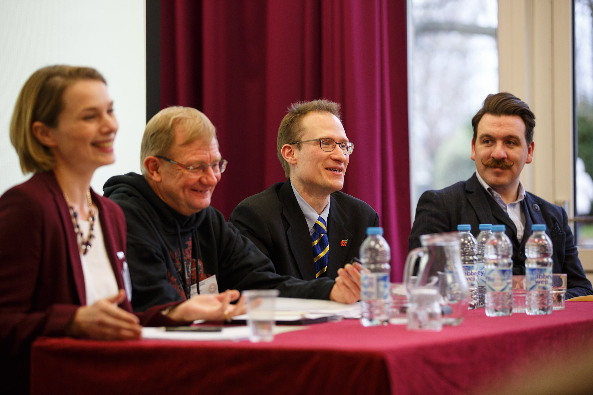 Dr Emma Hanna, Dr Peter Grant, Prof Mark Connelly, Tim Fox-Godden