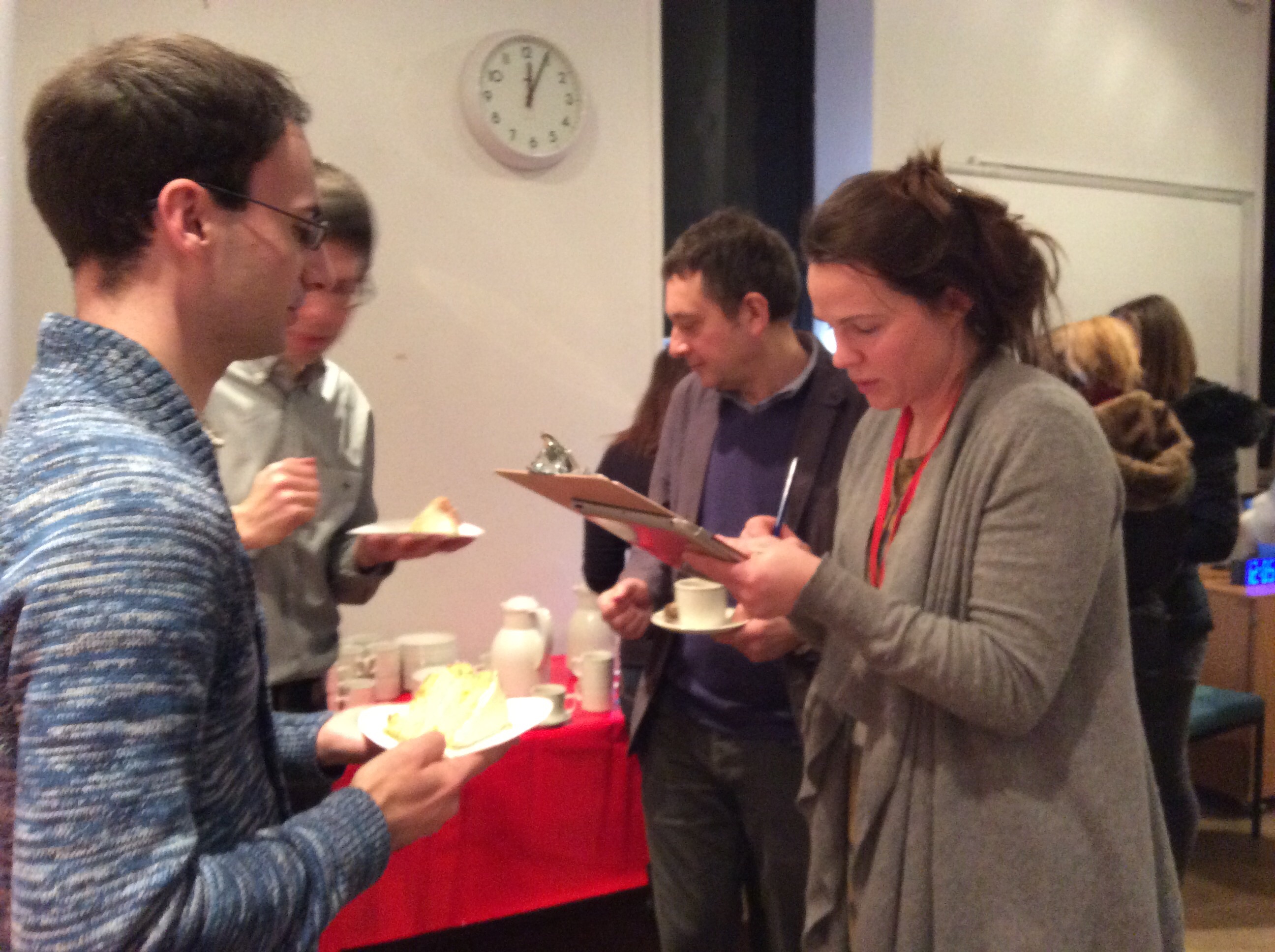 Participants at the Researchathon