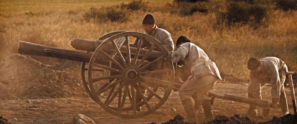 Film Still - Chinese Labour Corps with canon