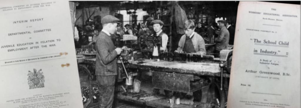 Young male labourers assembling aircraft switch part. © IWM Q54588