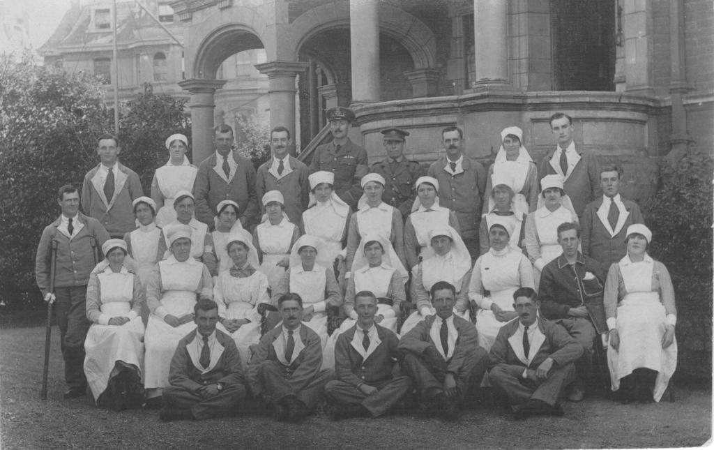 Staff of Manor House Hospital, The Leas, Folkestone