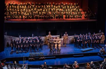 Trench Brothers performance at the Brighton Dome. Photo: Clive Barda 