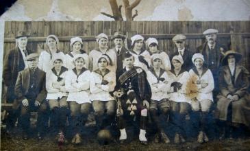 Beardmore's Scotland select side 1918
