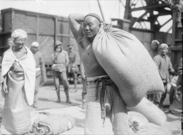  Member of the Chinese Labour Corps at Boulogne, 12th August 1917