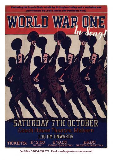 WW1 in Song flier