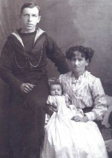 P.O. Thomas Ernest Neal (pictured with wife Maud, and daughter Winifred) Petty Officer Neal was killed on HMS Invincible Maud and Winifred were resident at 14 Lucknow St., Fratton, Portsmouth. Courtesy of Mrs J Newcombe P.O. Thomas Ernest Neal (pictured with wife Maud, and daughter Winifred) Petty Officer Neal was killed on HMS Invincible Maud and Winifred were resident at 14 Lucknow St., Fratton, Portsmouth, Courtesy of Mrs J Newcombe